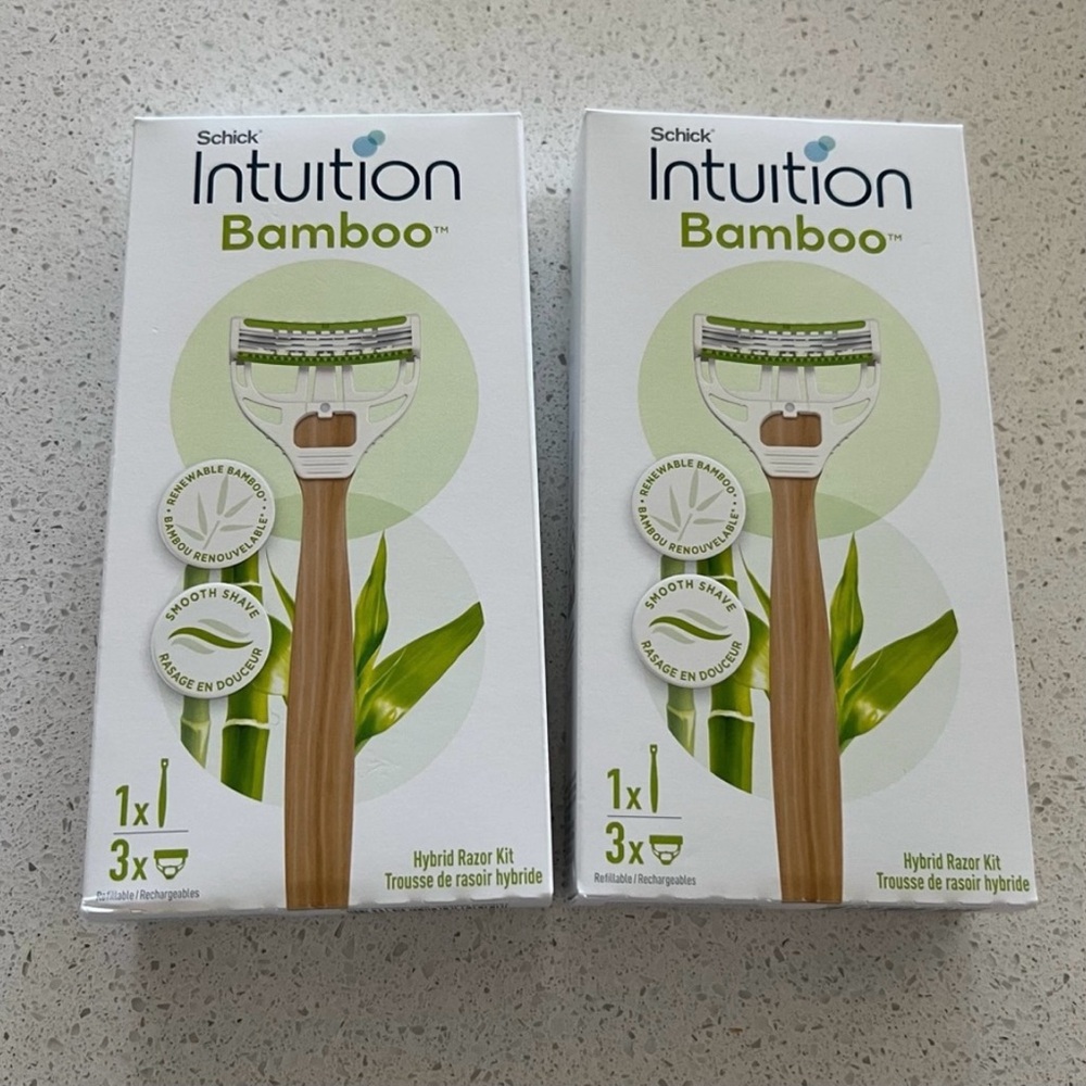 Schick Intuition Bamboo Hybrid Razor Kit